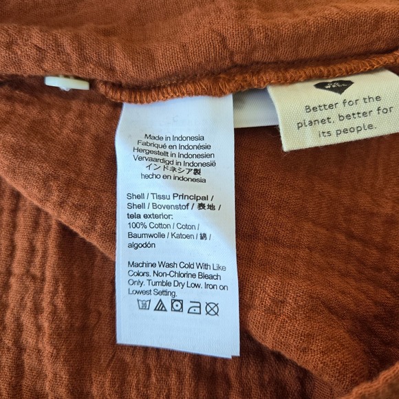 Madewell Rust Midi Dress - Picture 9 of 10